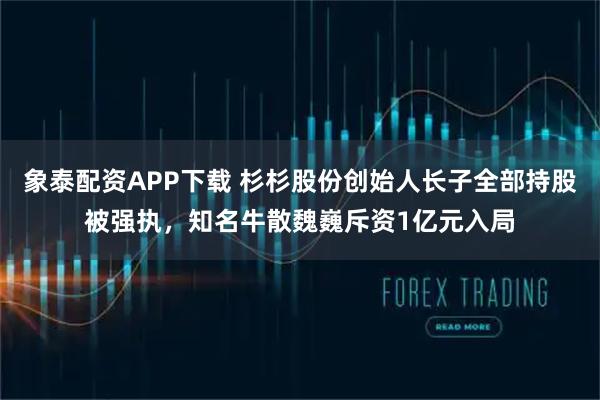 象泰配资APP下载 杉杉股份创始人长子全部持股被强执，知名牛散魏巍斥资1亿元入局