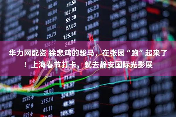 华力网配资 徐悲鸿的骏马，在张园“跑”起来了！上海春节打卡，就去静安国际光影展