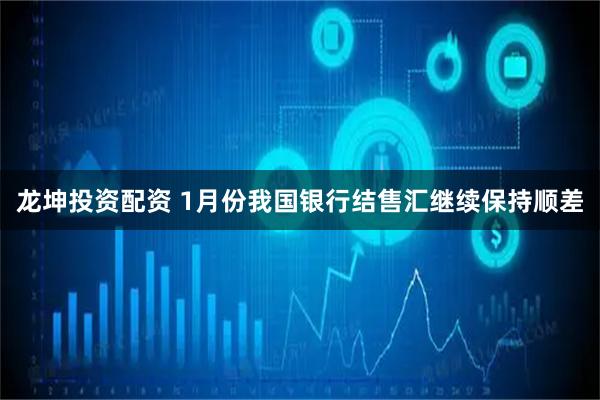 龙坤投资配资 1月份我国银行结售汇继续保持顺差